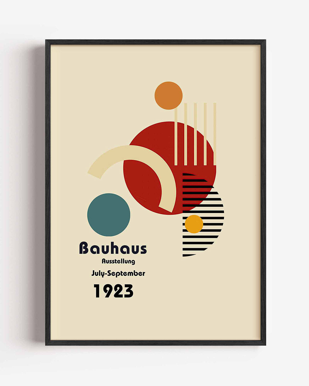 Vormen en vlakkenspel Poster