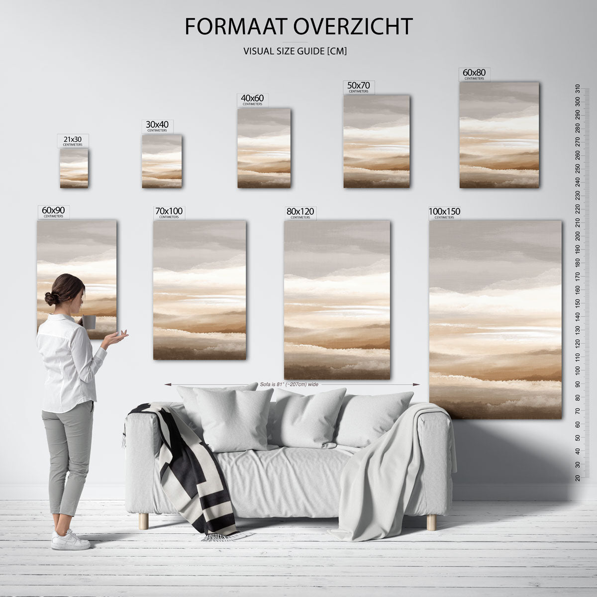 Neutrale horizon Poster
