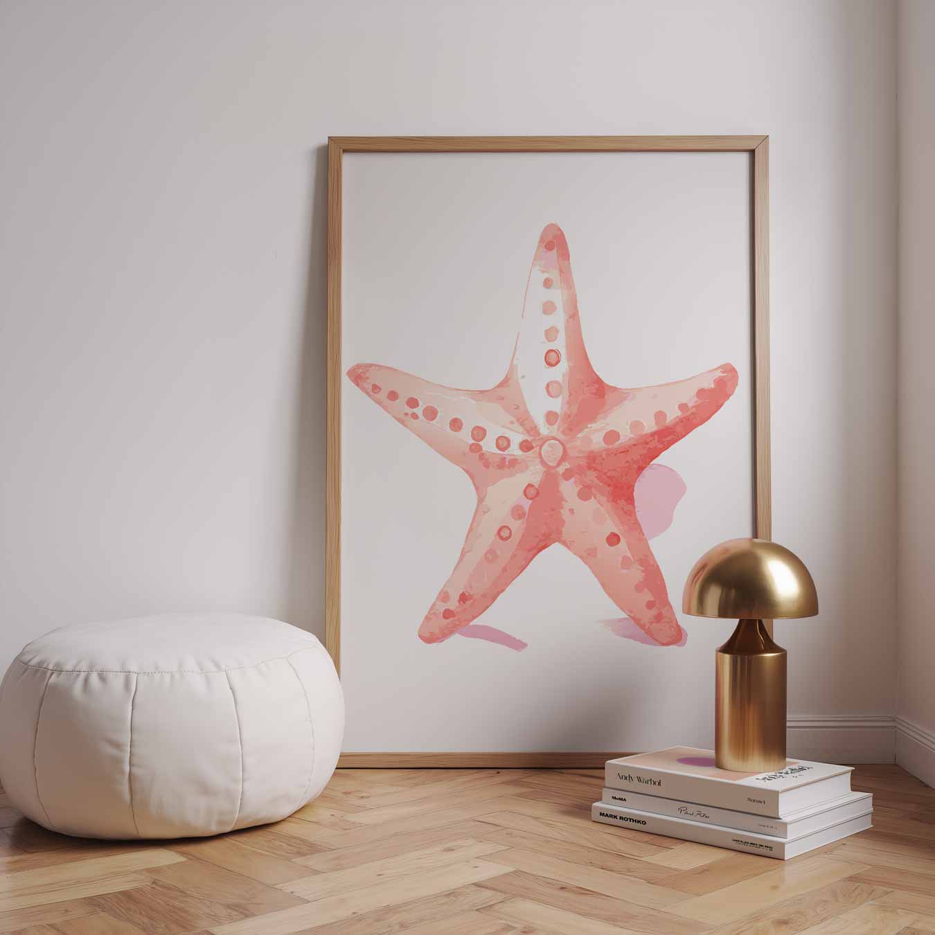 Rustige Zeester Wanddecoratie Poster