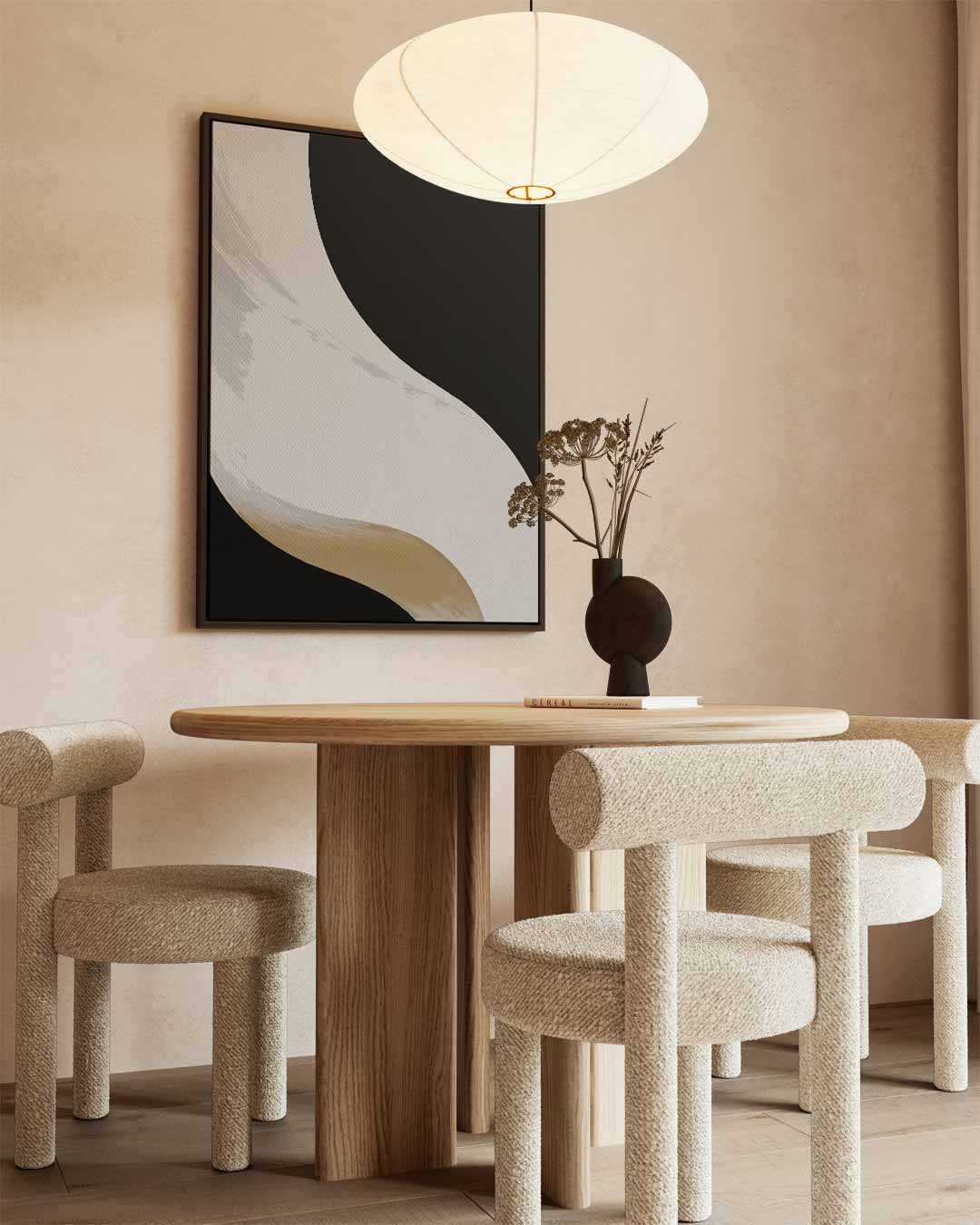 Stroming van Stilte Kunstwerk-canvas-dibond-plexiglas-wanddecoratie-WallArtistic