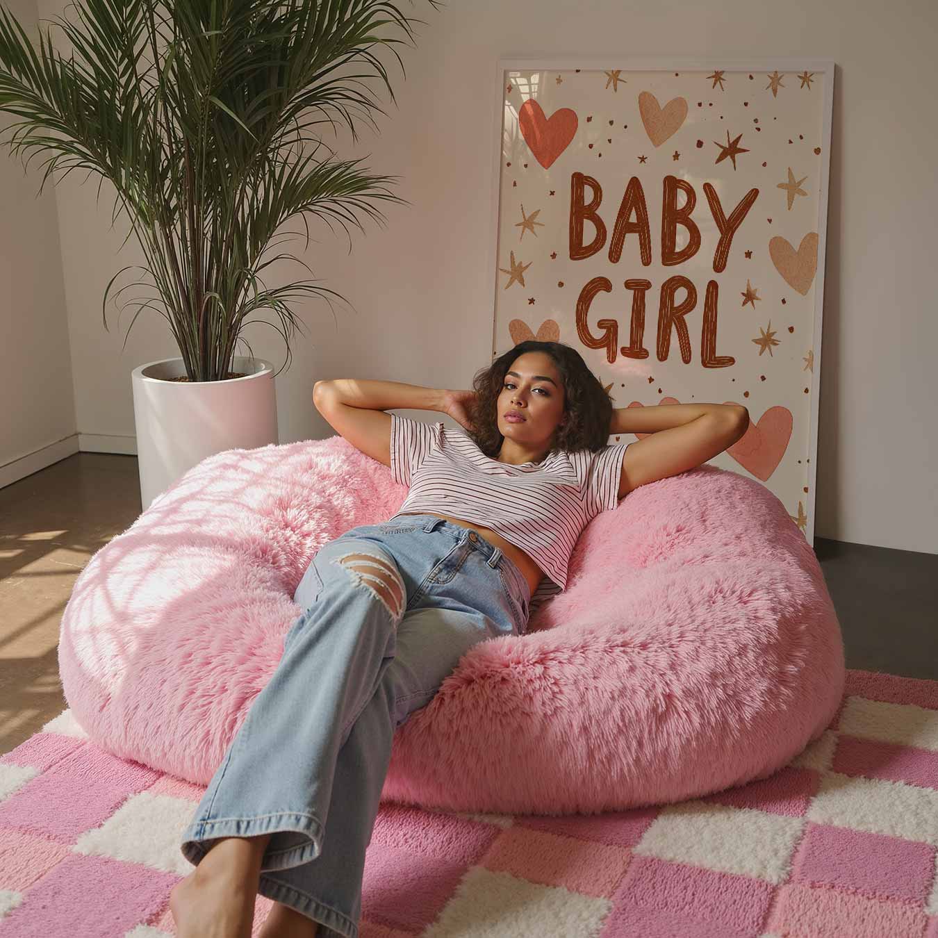 Baby Girl Poster-WallArtistic