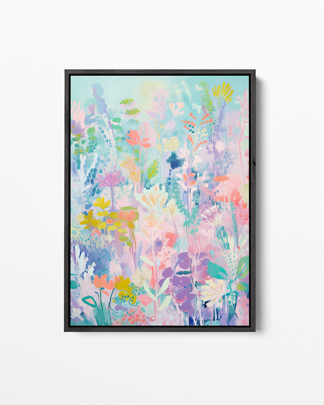 Vrolijke bloemenpracht Kunstwerk