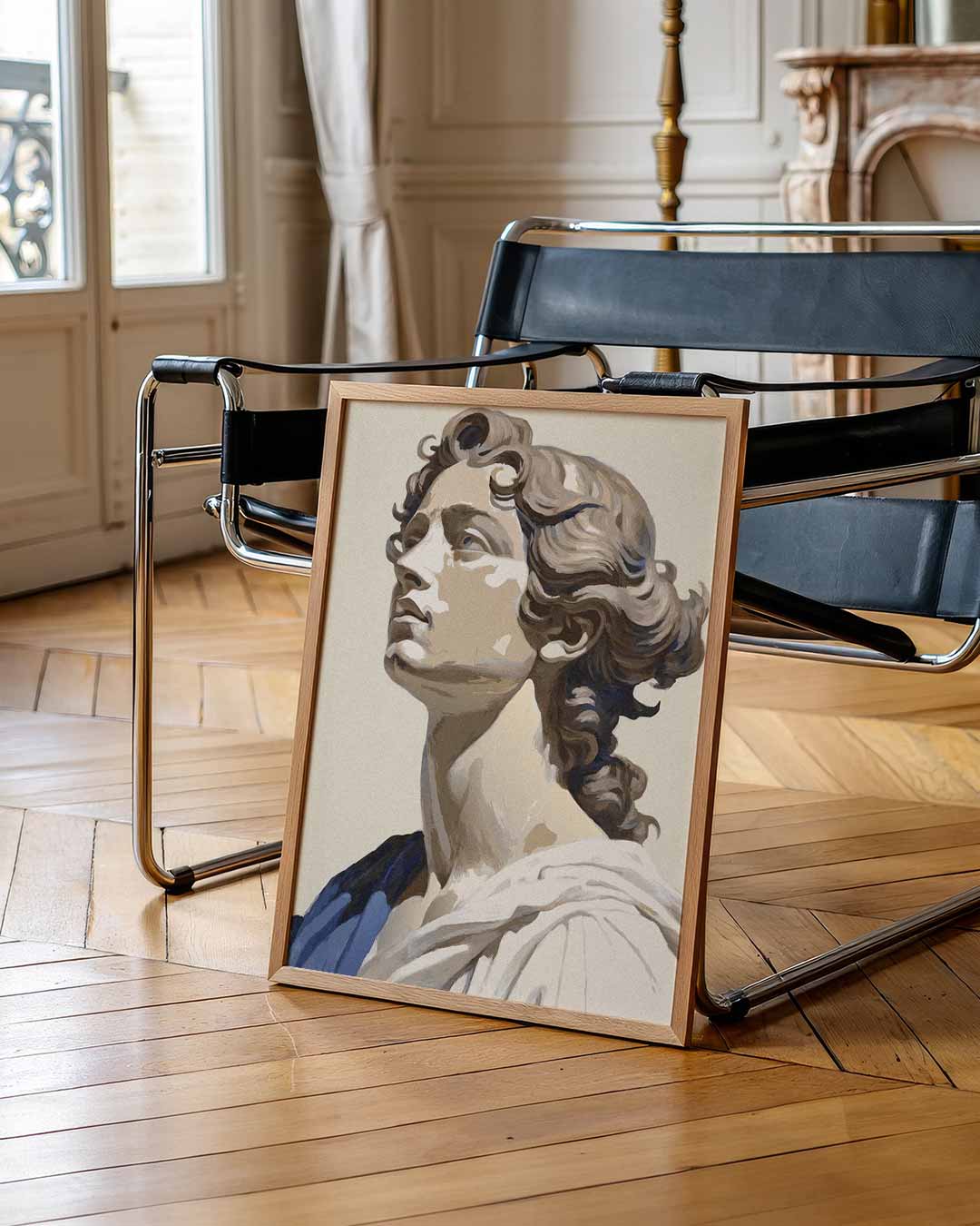 Klassieke Elegantie Portretposter-WallArtistic