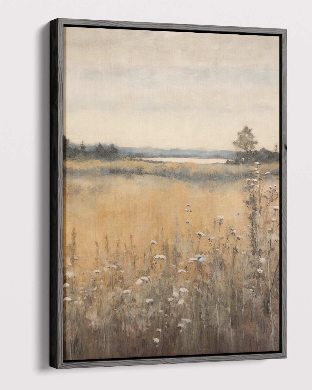 Rustiek Landschap in Herfstkleuren Kunstwerk-canvas-dibond-plexiglas-wanddecoratie-WallArtistic