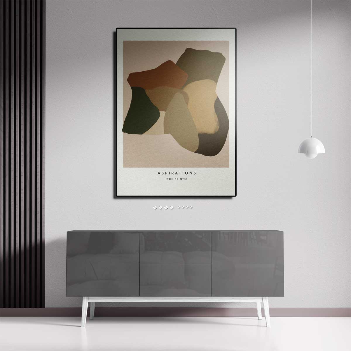 Abstracte Droomlandschappen Print Kunstwerk-canvas-dibond-plexiglas-wanddecoratie-WallArtistic