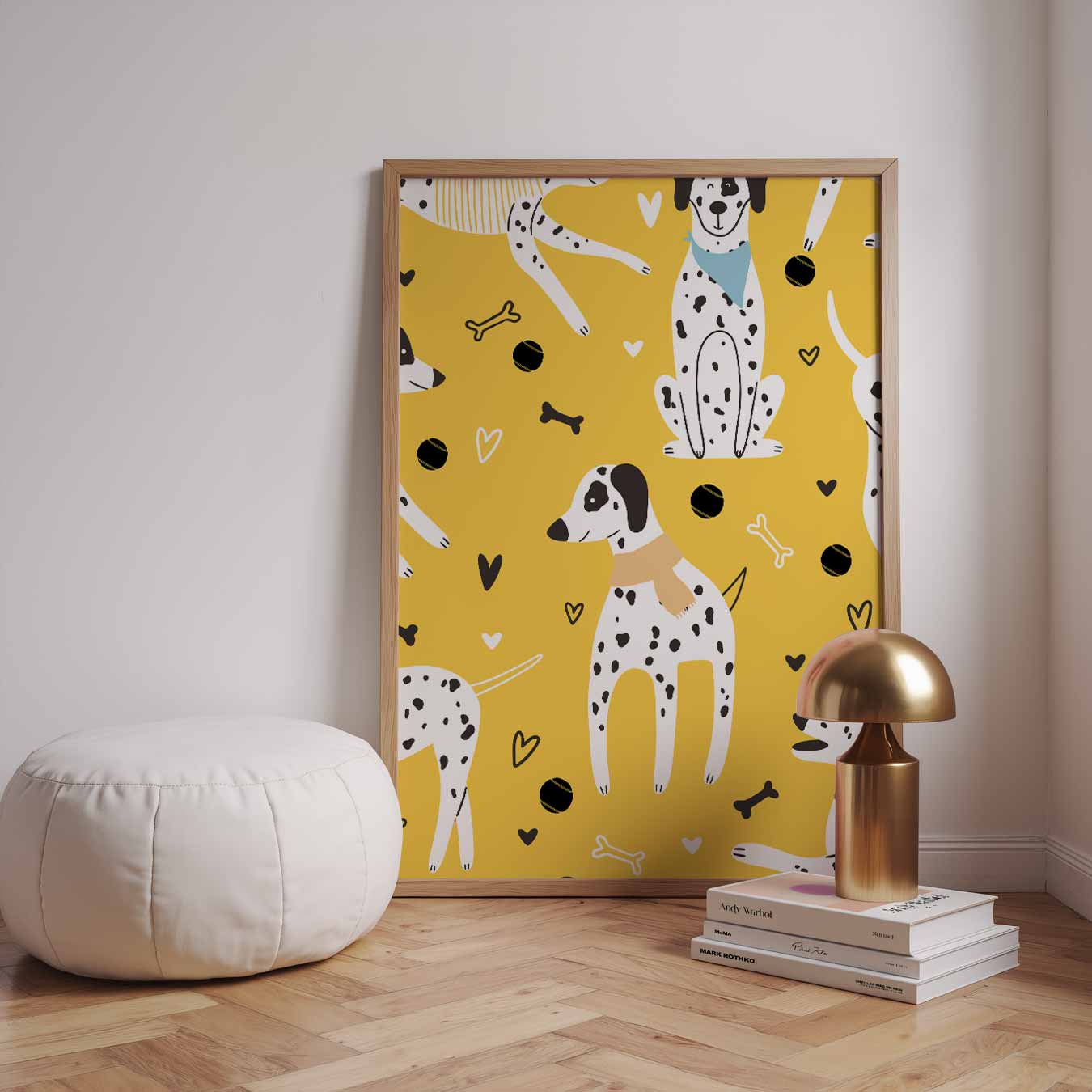 Dalmatier Droomwereld Poster-WallArtistic