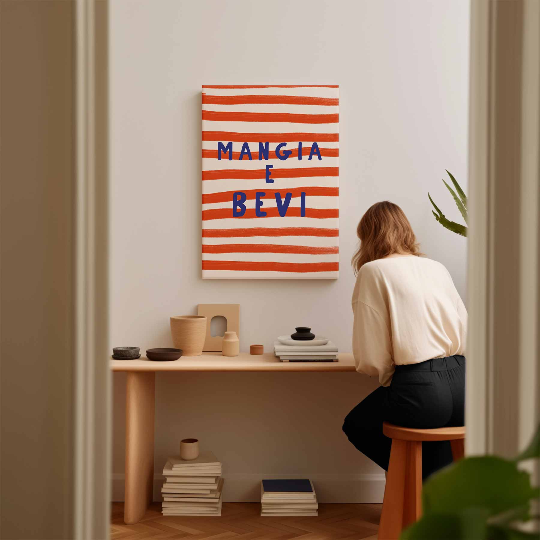 Mangia e Bevi Kunstwerk-canvas-dibond-plexiglas-wanddecoratie-WallArtistic