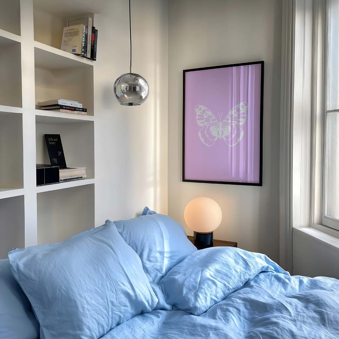 Elegante Vlinderposter-WallArtistic