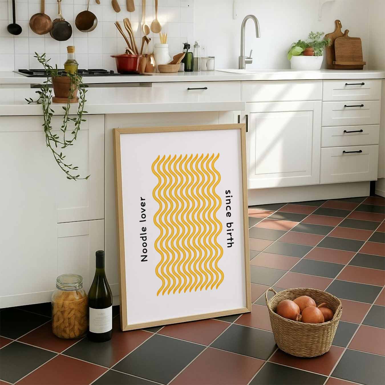 Noodle Lover Since Birth Poster