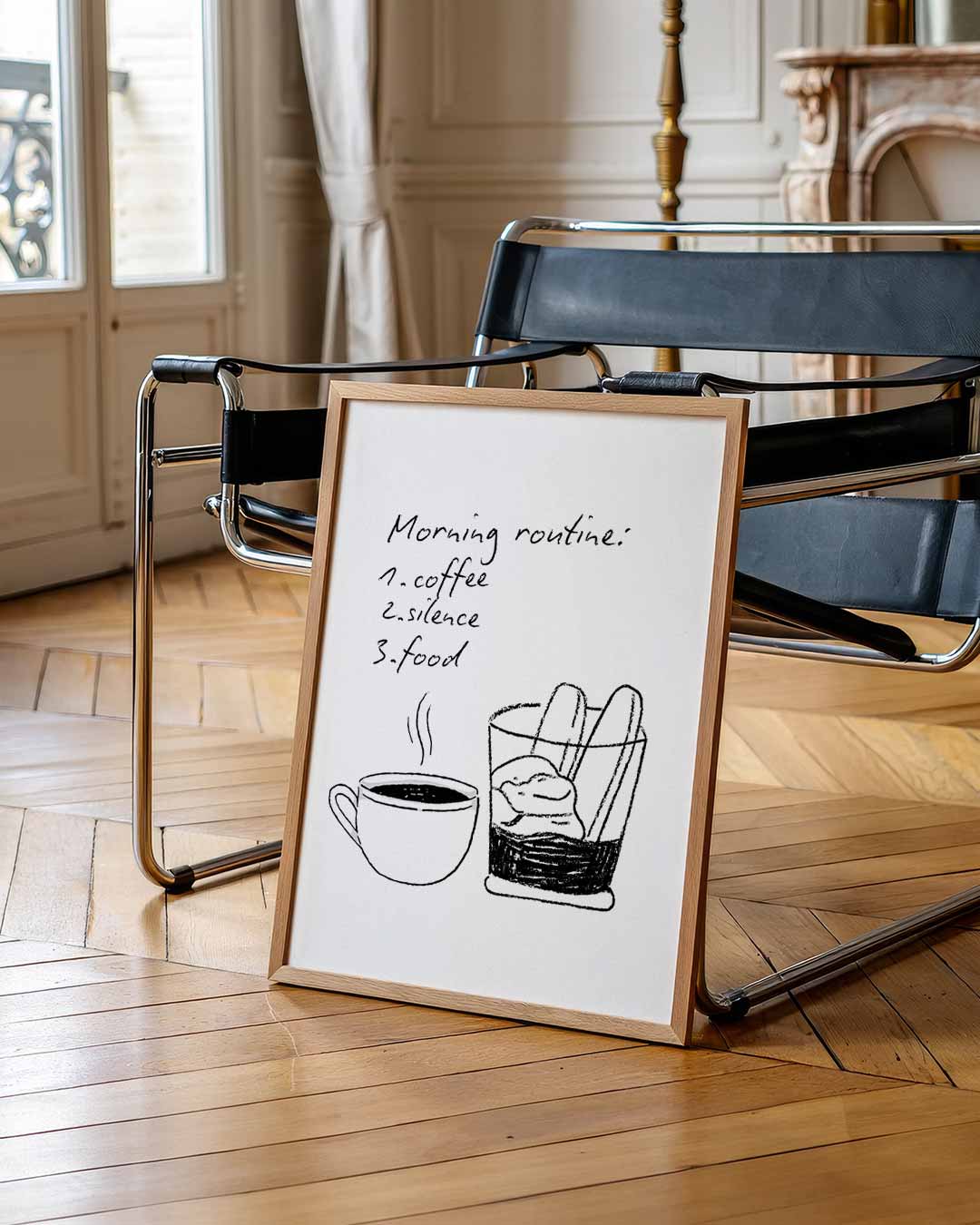Morning Routine Poster