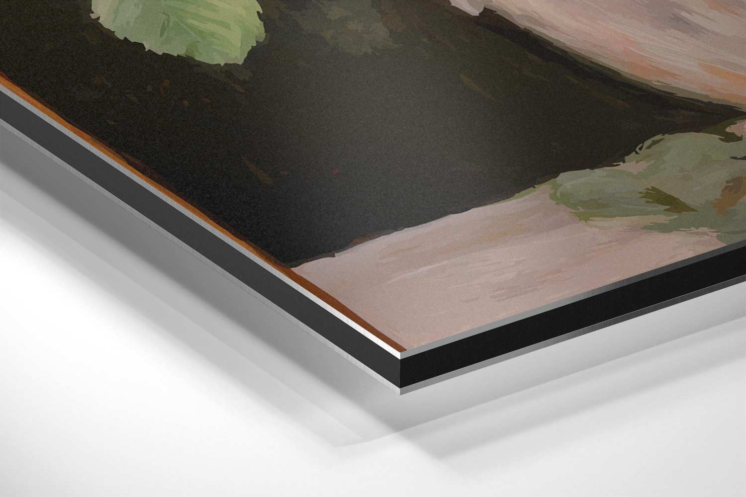 Tijdloze Rozenpracht Kunstwerk-canvas-dibond-plexiglas-wanddecoratie-WallArtistic