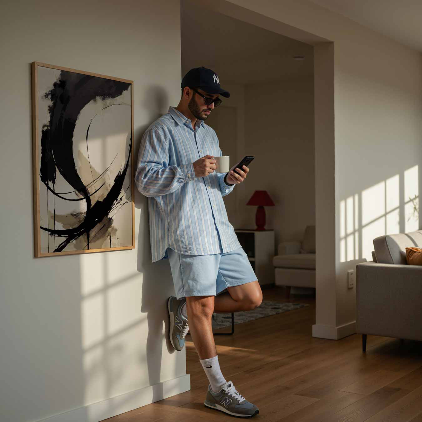 Abstracte Elegantie Poster-WallArtistic