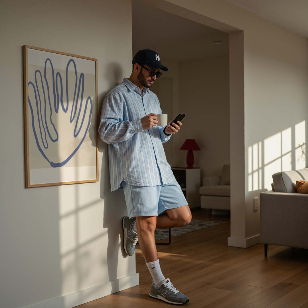 Handlijn Kunstposter-WallArtistic