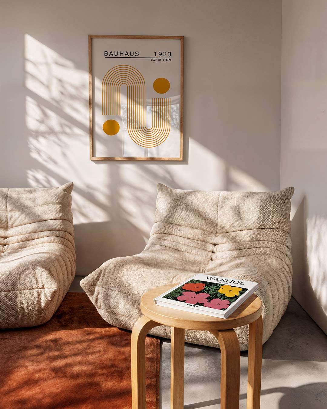 Lijnen en cirkels Poster