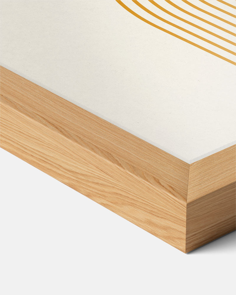 Retro Chic Geometrische Poster-WallArtistic