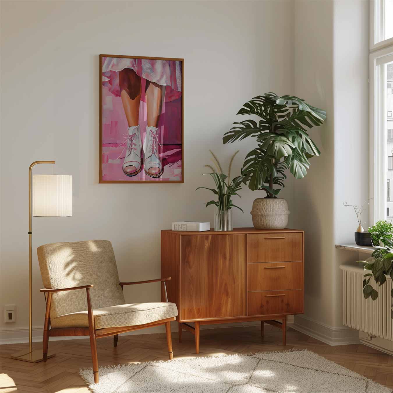 Vrouwelijke Verfijning Poster