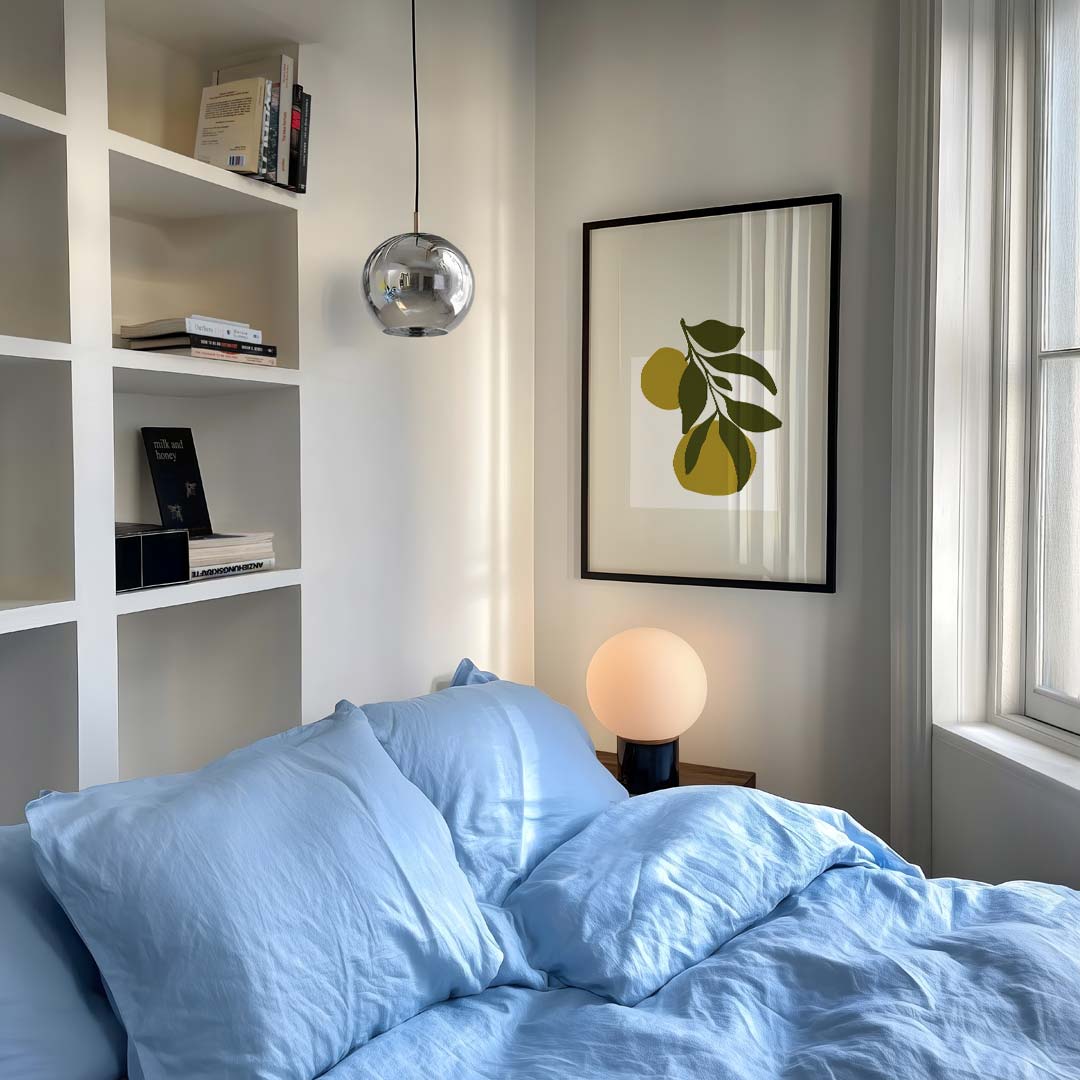 Stijlvolle Citruspracht Poster-WallArtistic