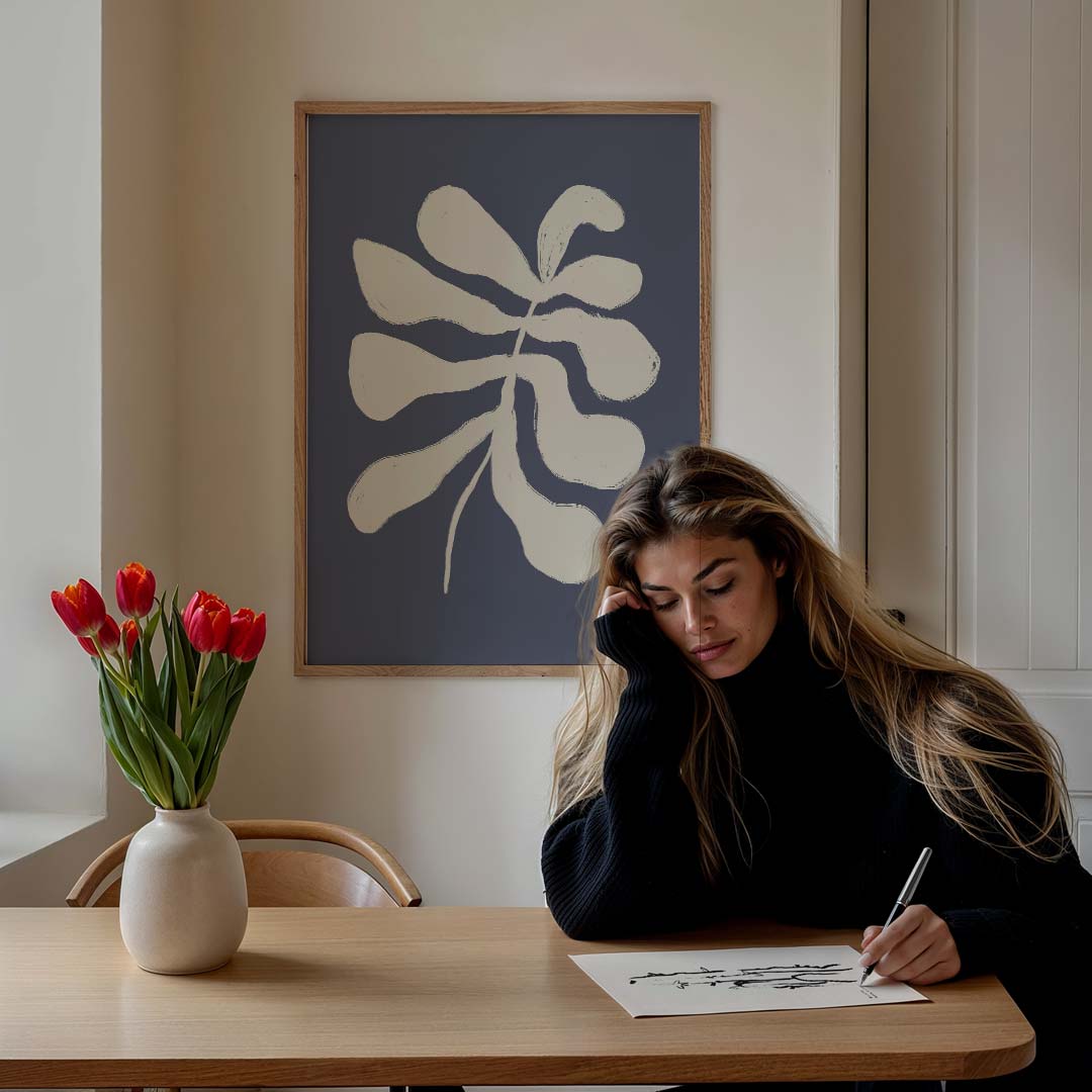 Moderne Botanische Kunstposter-WallArtistic