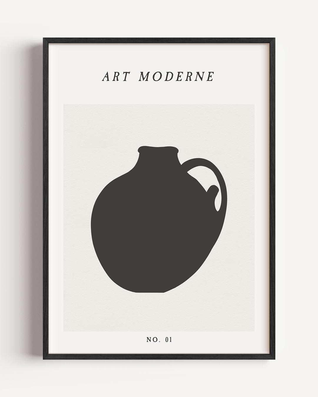 Moderne Kunst Vaas Poster-WallArtistic