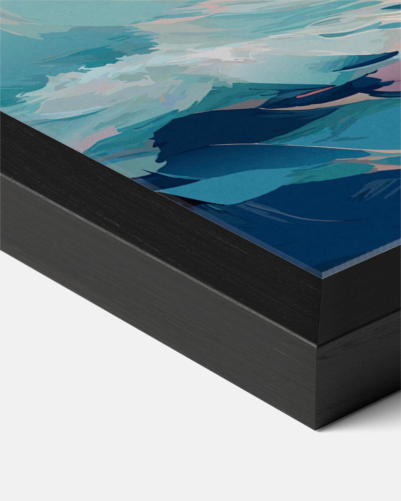 Zonsondergang aan Zee Poster-WallArtistic