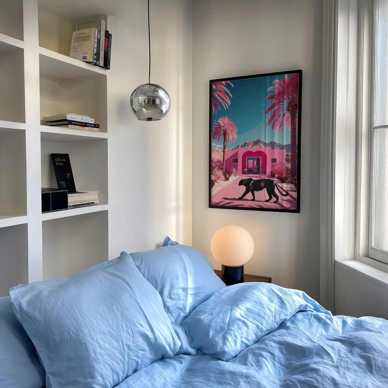 Stralende Roze Panter Poster