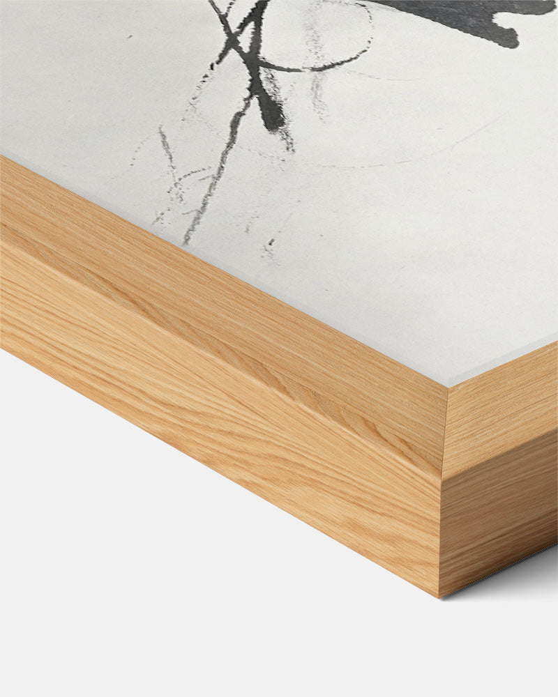 Elegante Lijntekening Vrouw Poster