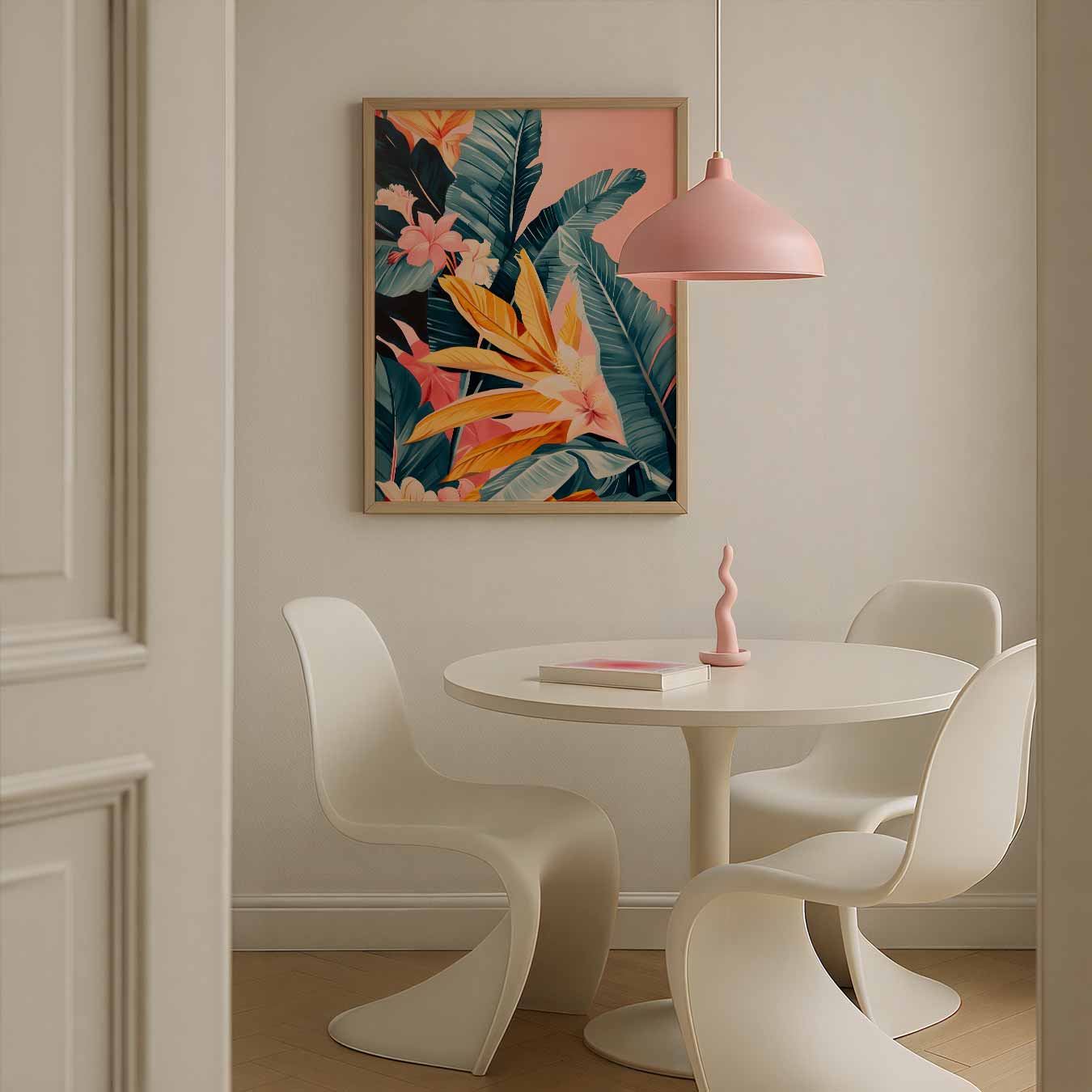 Tropische Bloemenpracht Poster