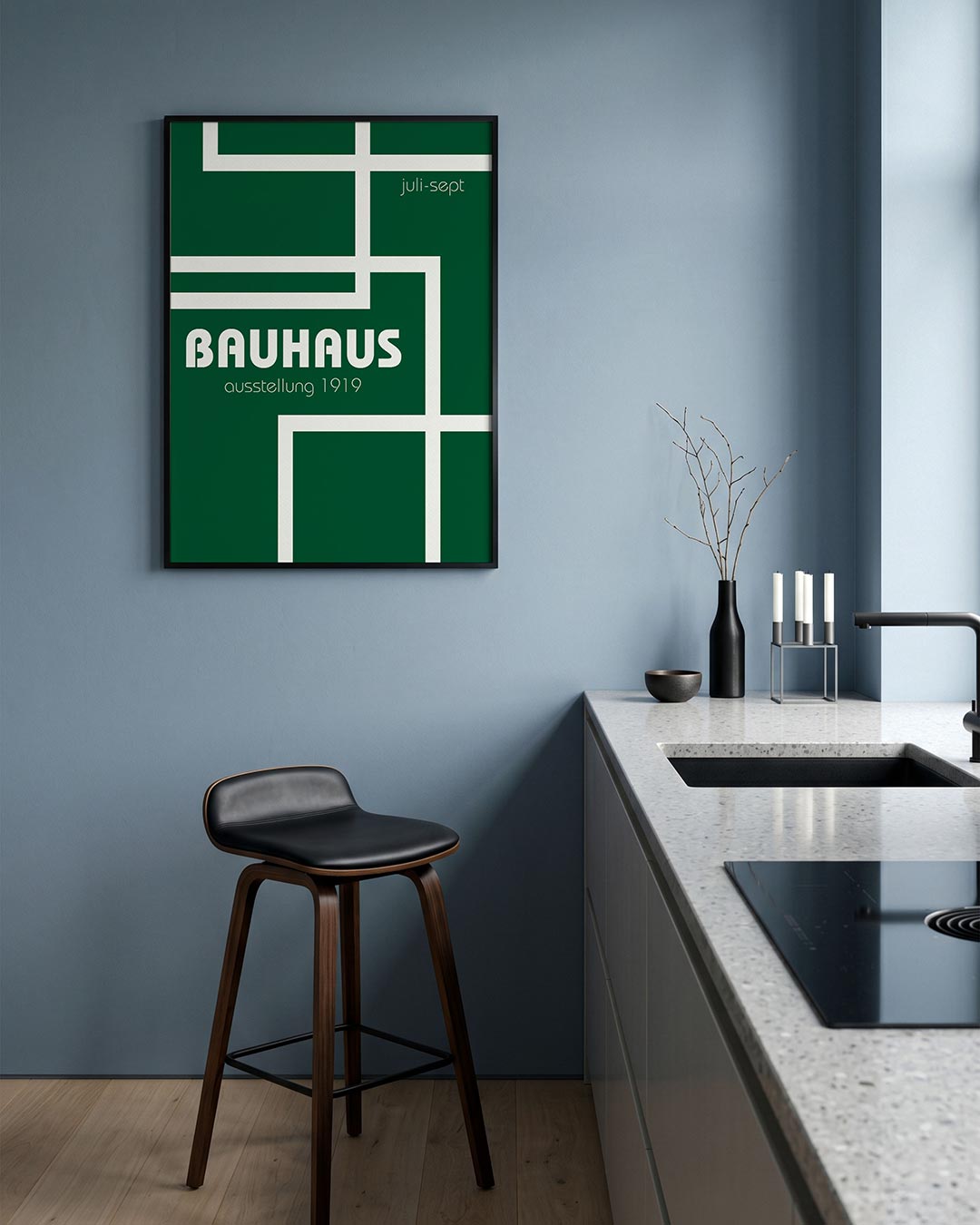 Lijnen en vlakken Poster