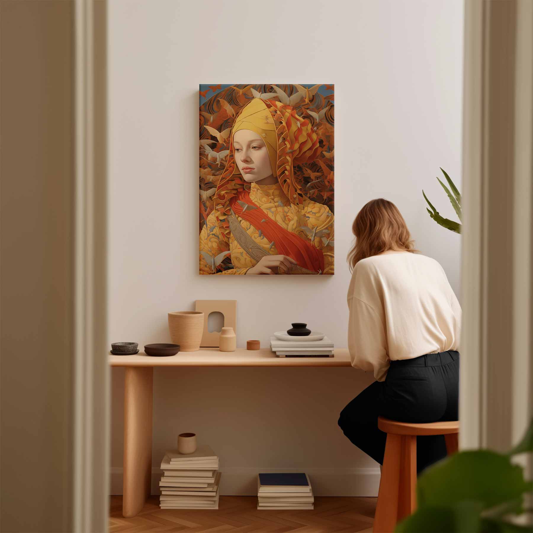 Vlinders in Verbeelding Kunstwerk-canvas-dibond-plexiglas-wanddecoratie-WallArtistic