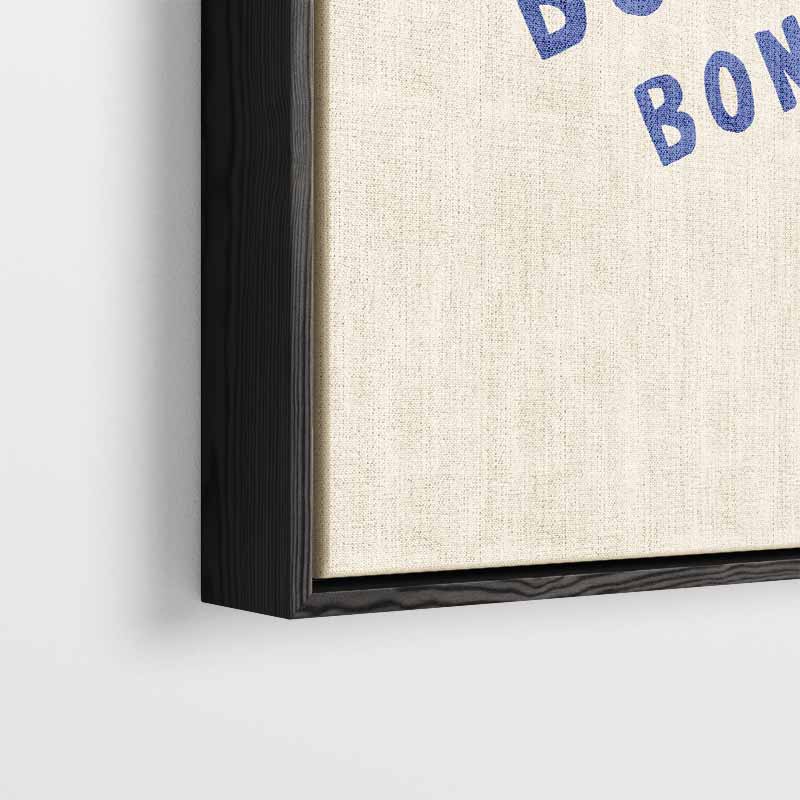 Bonjour Herhalingskunst Kunstwerk-canvas-dibond-plexiglas-wanddecoratie-WallArtistic