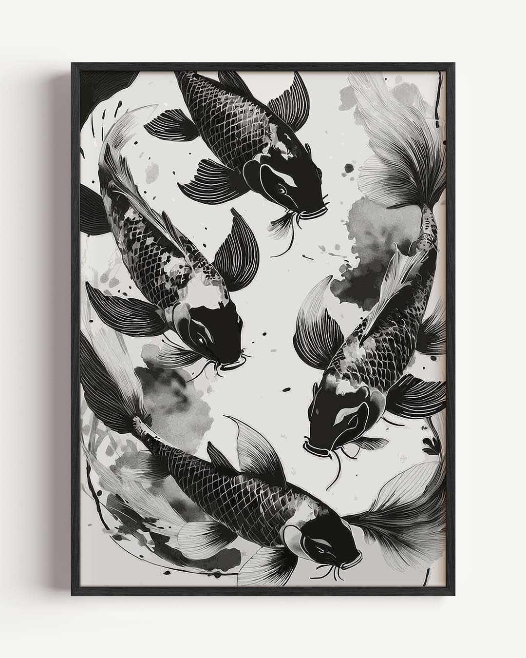 Zen Koi Karper Poster-WallArtistic