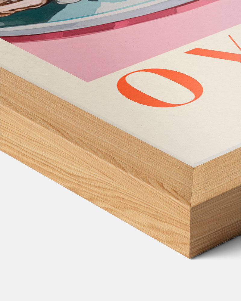 Food Market Oesters Poster-WallArtistic