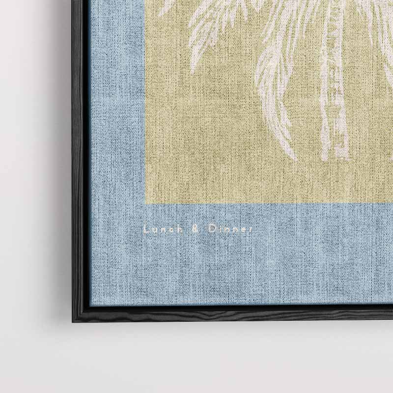 Tropische Palmboom Kunstprint Kunstwerk-canvas-dibond-plexiglas-wanddecoratie-WallArtistic