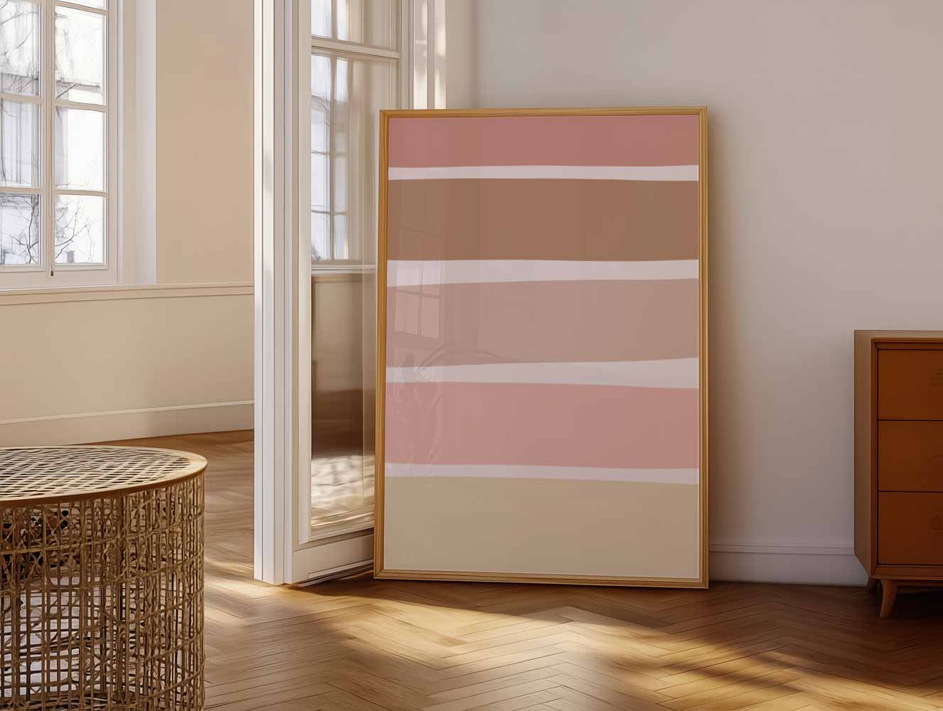 Rustieke Aarde Tinten Wanddecoratie Poster