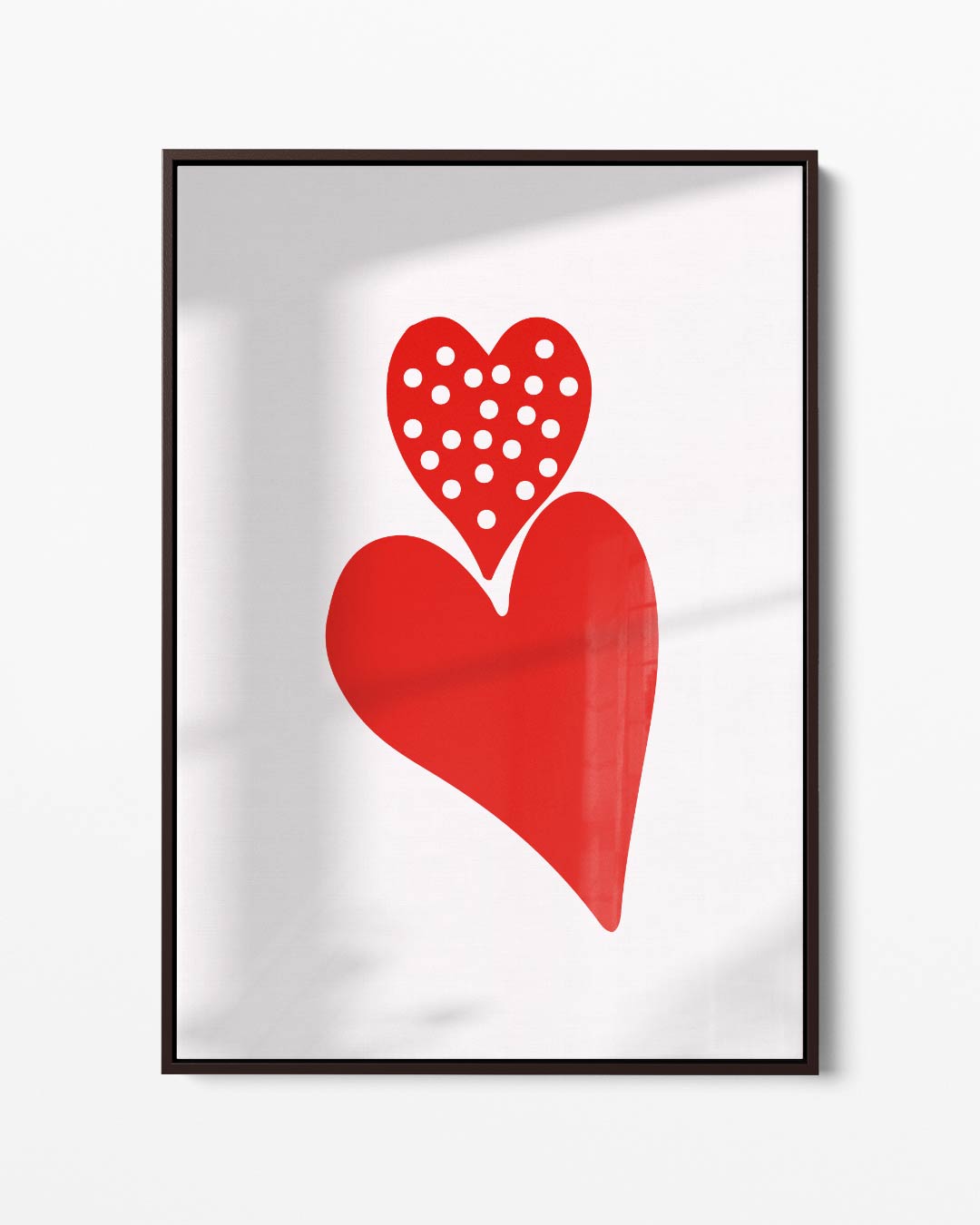 Liefdevolle Harten Kunstwerk-canvas-dibond-plexiglas-wanddecoratie-WallArtistic