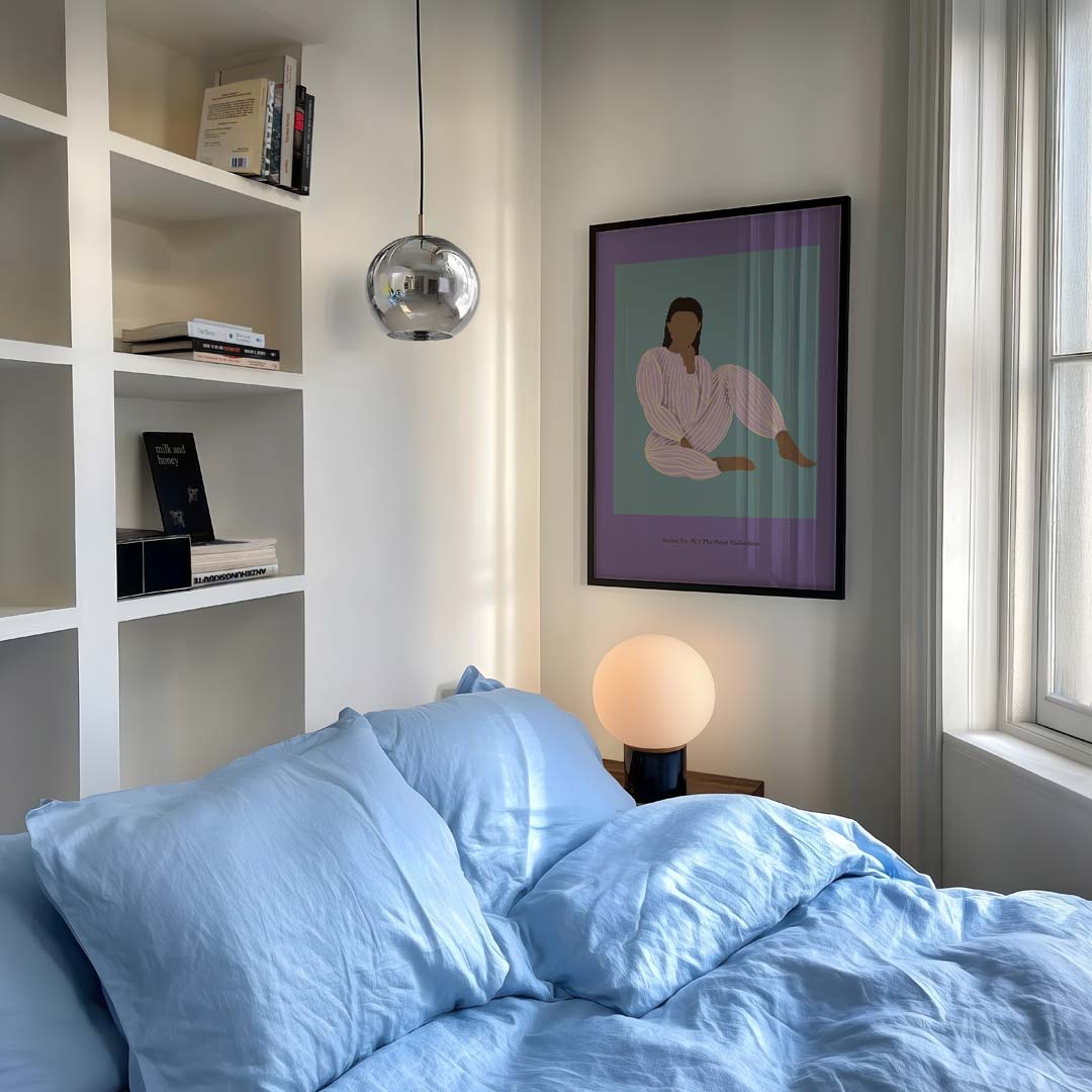 Stijlvolle Zen Vrouw Poster-WallArtistic