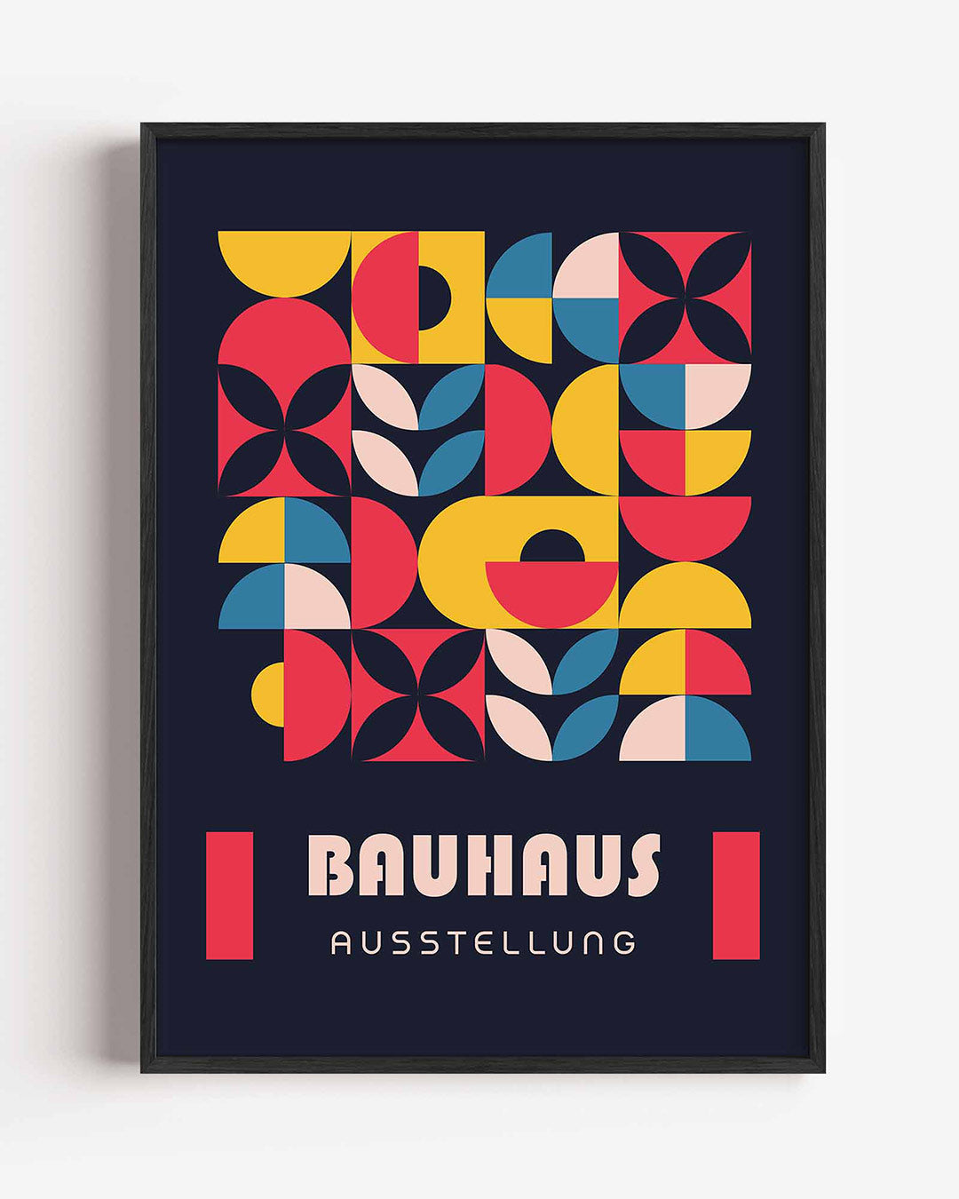 Vormritme en kleur Poster
