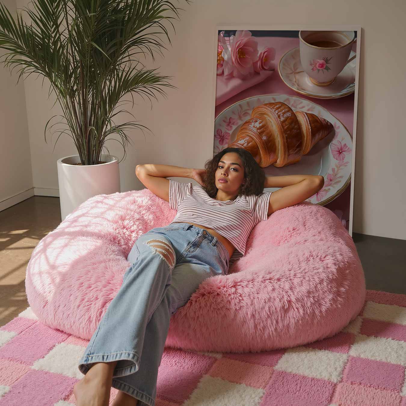 Zachte Romantiek Ontbijtposter-WallArtistic