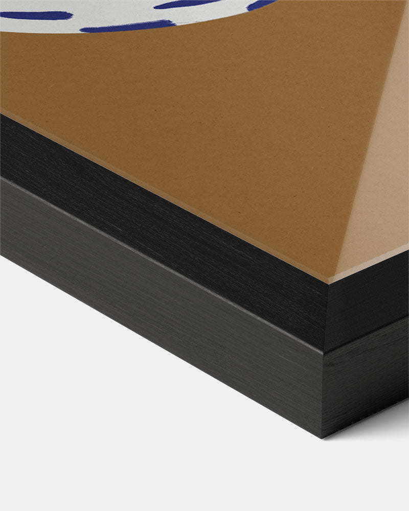 Stijlvolle Dame Abstract Poster-WallArtistic