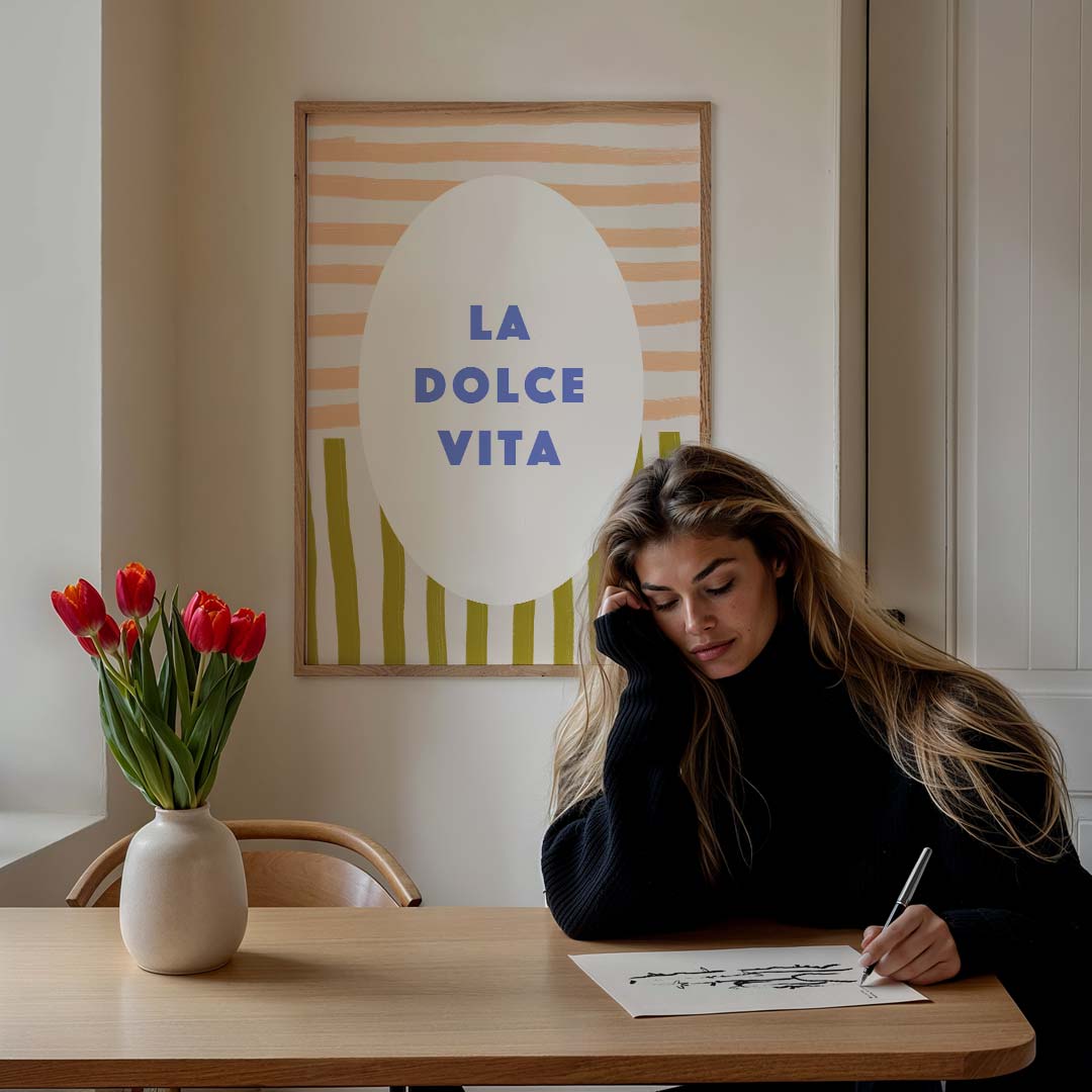 La Dolce Vita Poster-WallArtistic