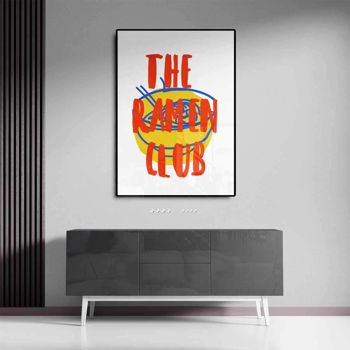 Ramen Club Kunstwerk-canvas-dibond-plexiglas-wanddecoratie-WallArtistic