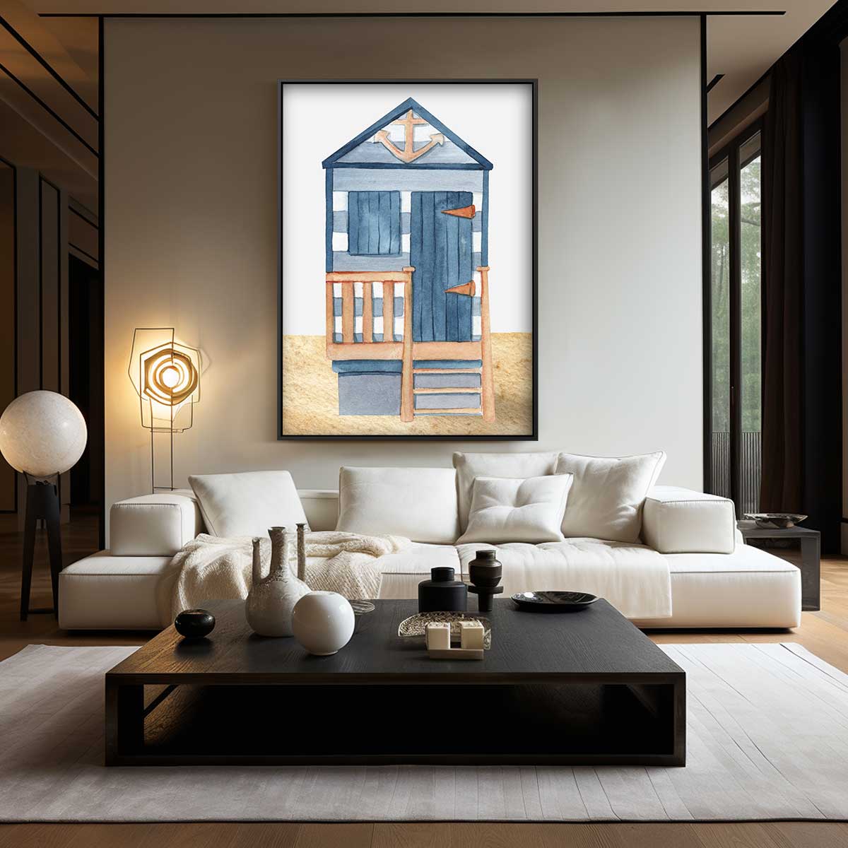 Abstract kunstwerk Kunstwerk-canvas-dibond-plexiglas-wanddecoratie-WallArtistic