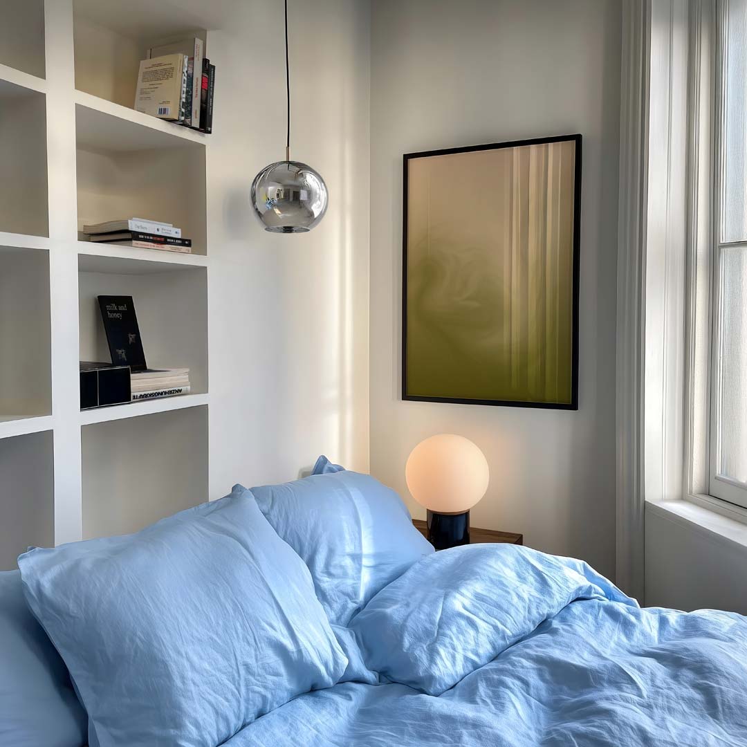 Mystieke Beige Droomlandschap Poster-WallArtistic