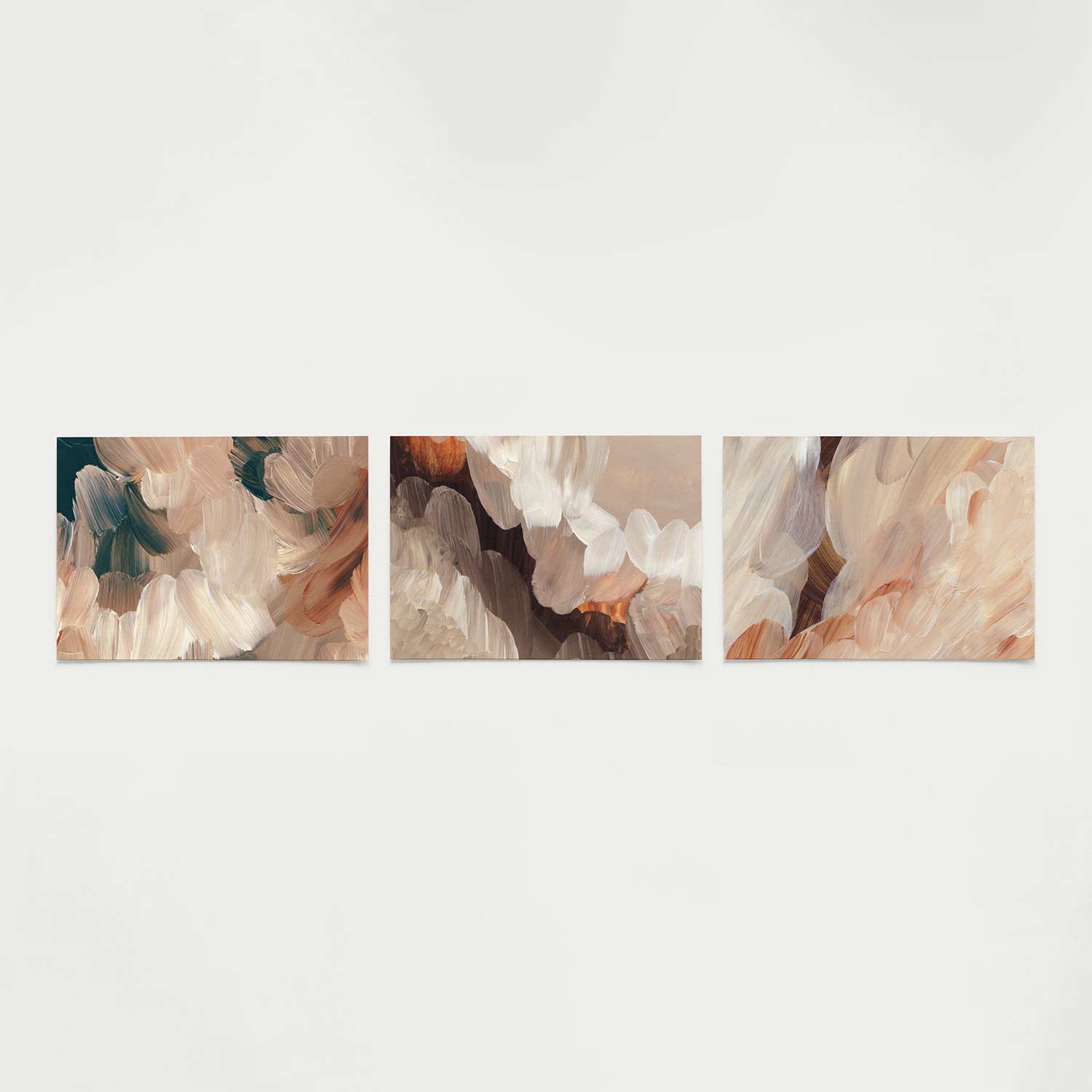 Zachte kleurvlakken Posterset