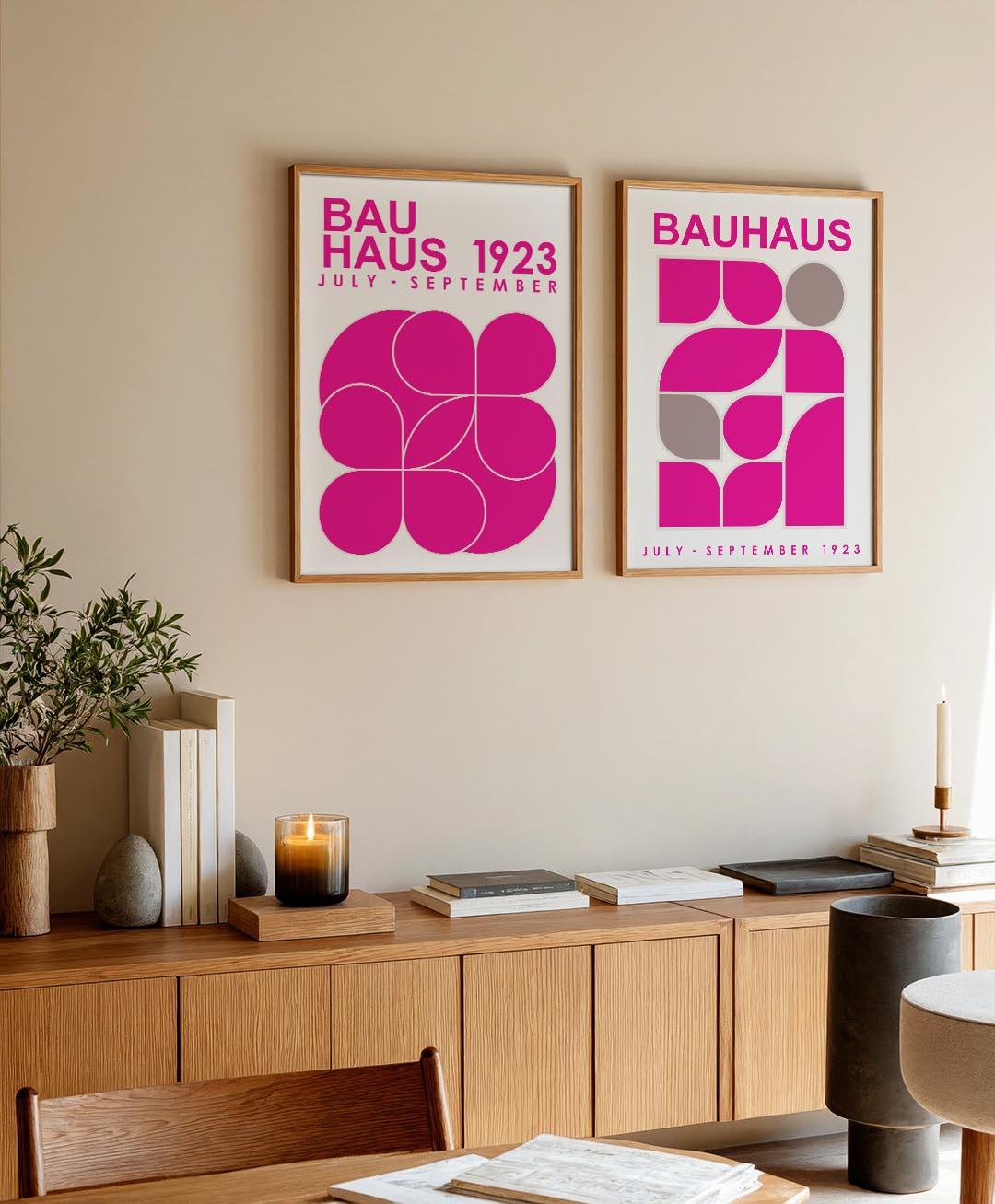 Vormen en kleur Posterset
