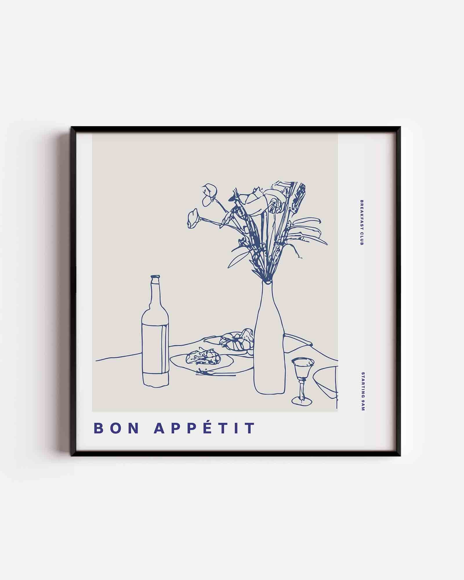 Bon appétit Poster