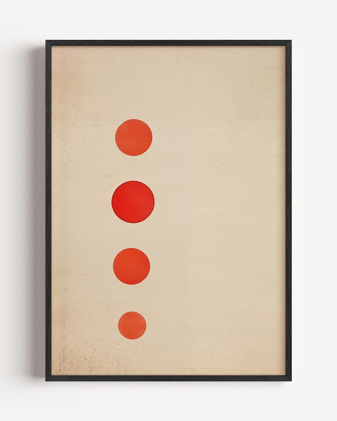 Retro Stippen Poster-WallArtistic