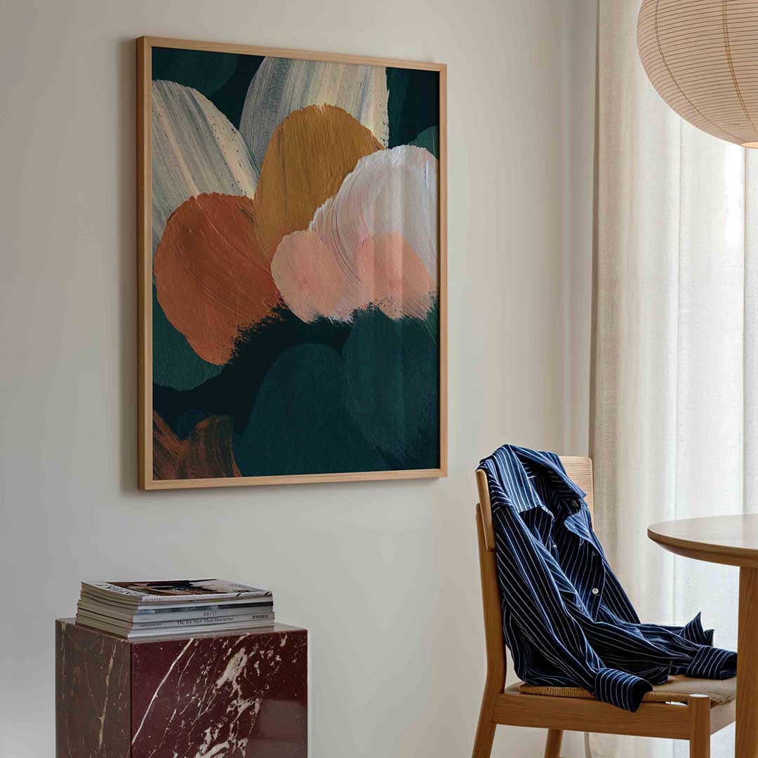 Abstracte vormen Poster