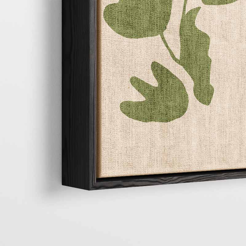 Speelse Symmetrie in Groen Kunstwerk-canvas-dibond-plexiglas-wanddecoratie-WallArtistic