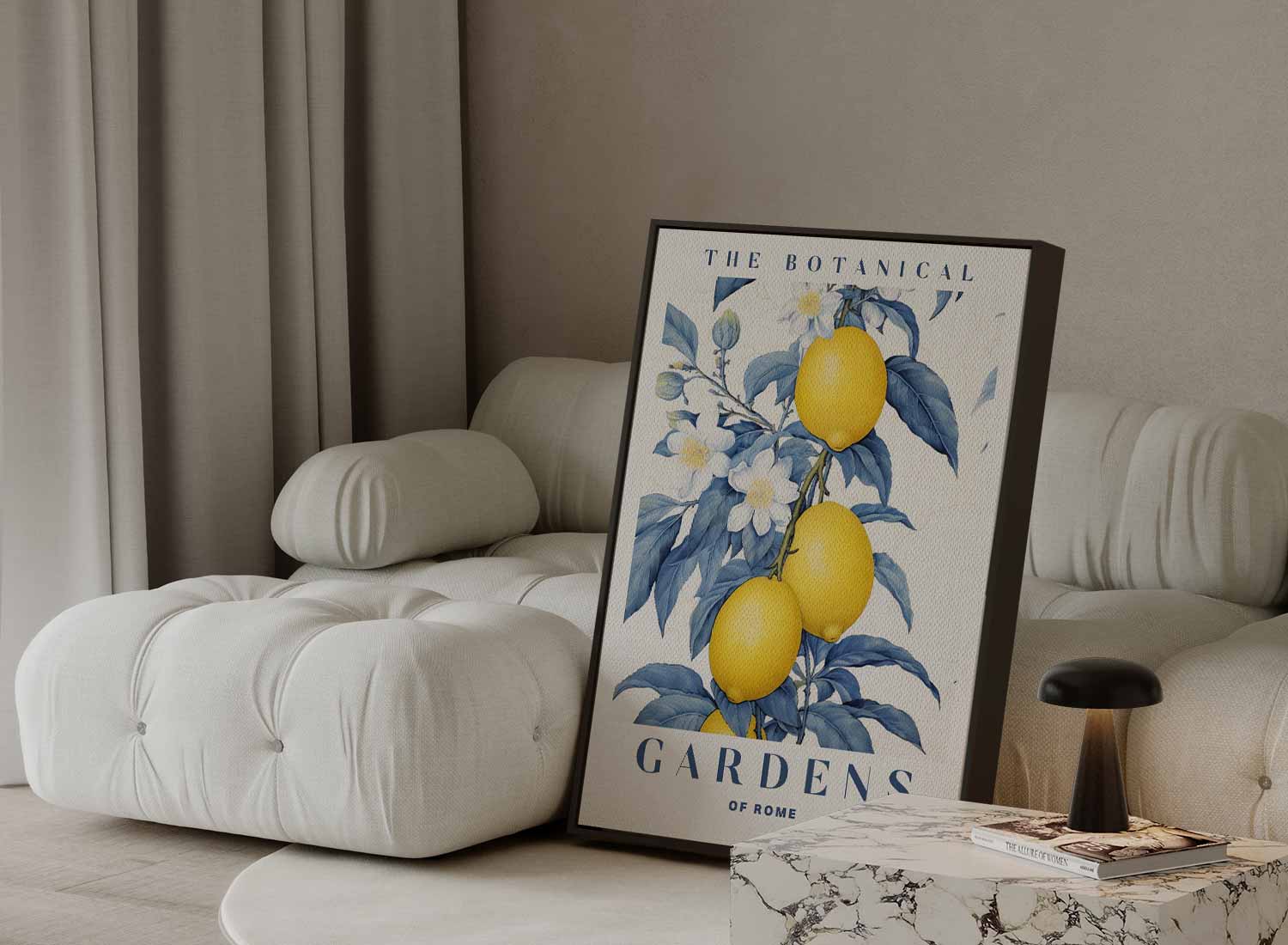 Botanische Tuinen van Rome Poster
